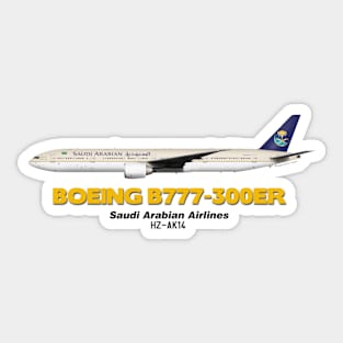 Boeing B777-300ER - Saudi Arabian Airlines Sticker